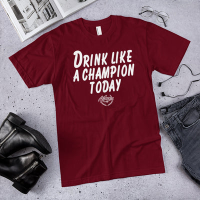 Drink Like a Champion (Maroon/White)