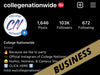 Promo (Business): Instagram - @CollegeNationwide (100K+)