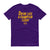 Drink Like a Champion T-Shirt (Purple/Yellow-Gold)